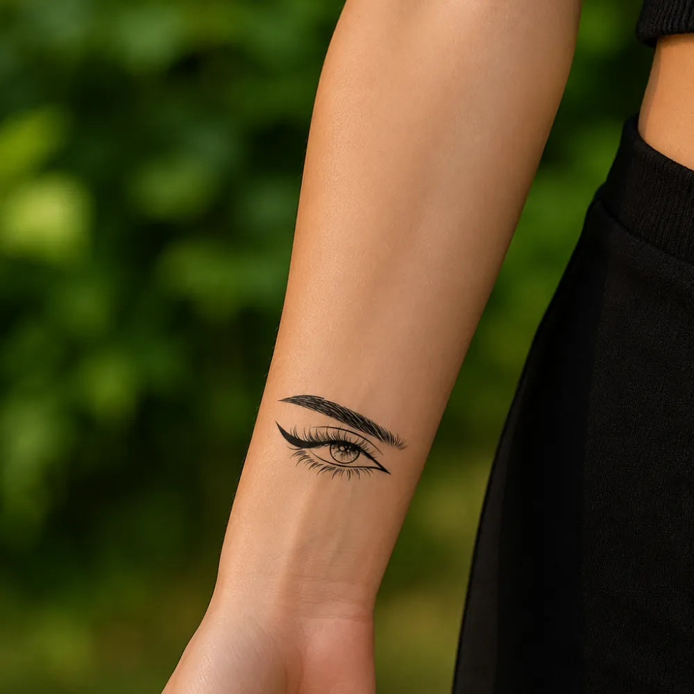 SafeTatt — Fierce Eye · fotografie tetování na kůži
