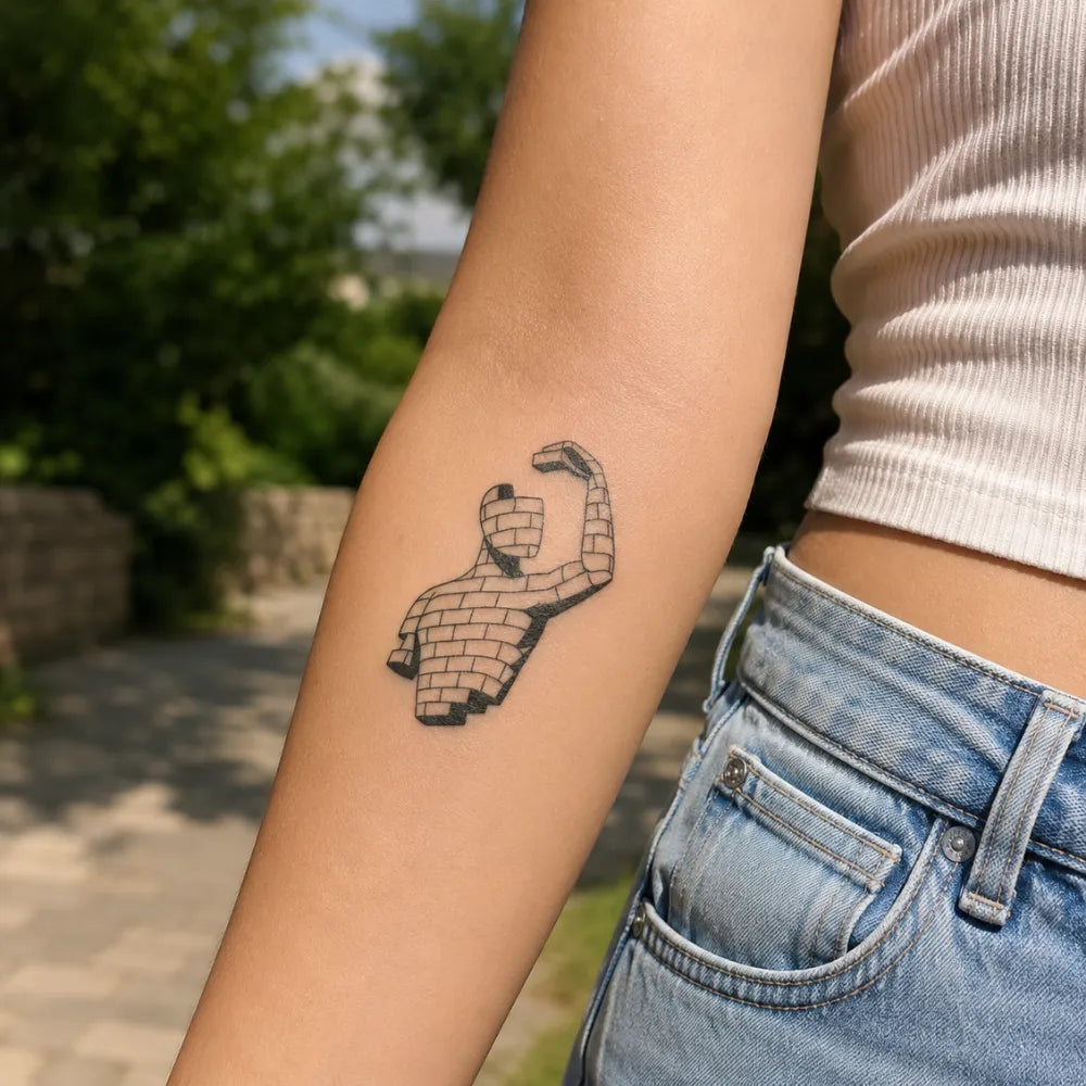 SafeTatt — Stone Figure · fotografie tetování na kůži